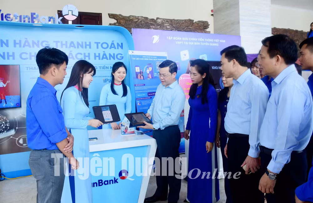 Jóvenes de provincia de Tuyen Quang: Pioneros en la transformación digital ảnh 1