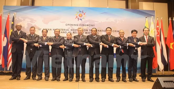 ASEAN inaugura conferencia ministerial sobre delincuencia transnaciona ảnh 1