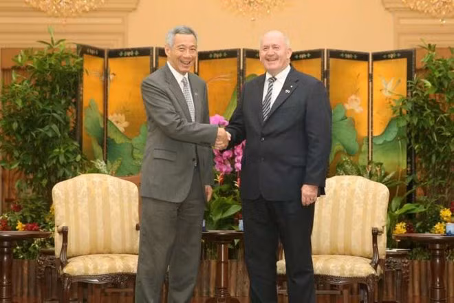 Fortalecen Australia y Singapur relaciones bilaterales ảnh 1