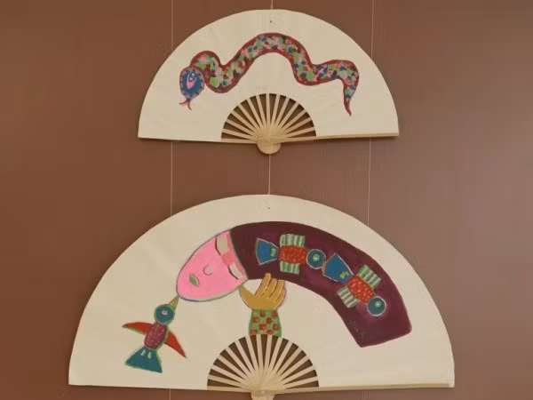 Abanicos de papel de la aldea de Chang Son ảnh 1