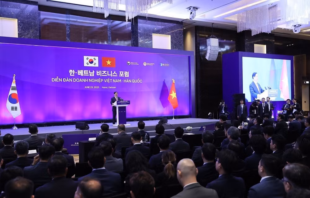 Estrategia de cooperación entre Vietnam y Corea del Sur continúa mostrando eficiencia ảnh 1