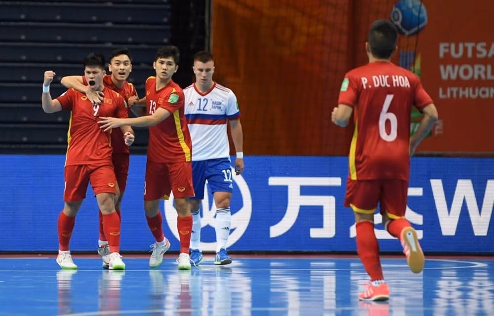 Vietnam dice adiós a Copa Mundial de Fútbol Sala tras derrota ante Rusia ảnh 2 Vietnam dice adiós a Copa Mundial de Fútbol Sala tras derrota ante Rusia ảnh 2
