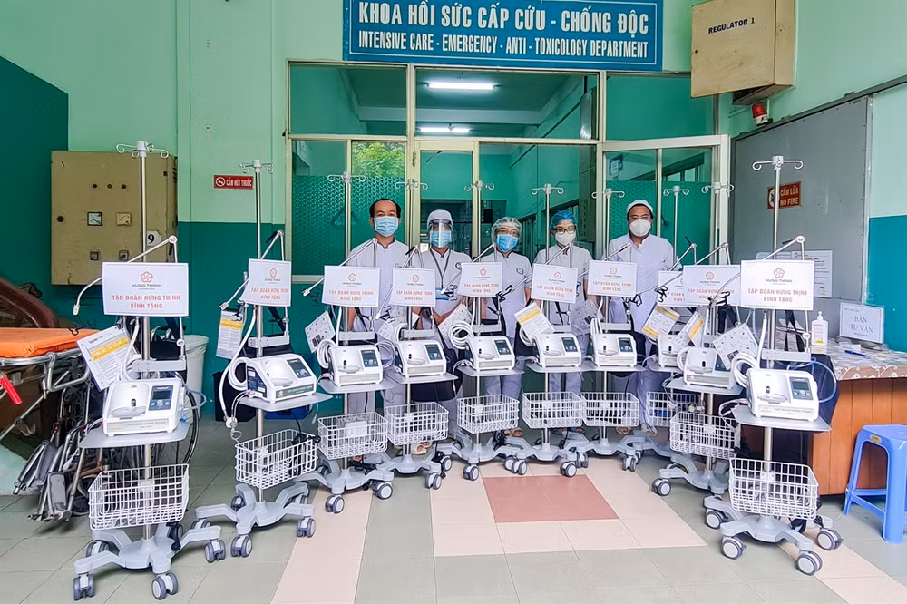 Empresas ayudan a Ciudad Ho Chi Minh a repeler la pandemia ảnh 1