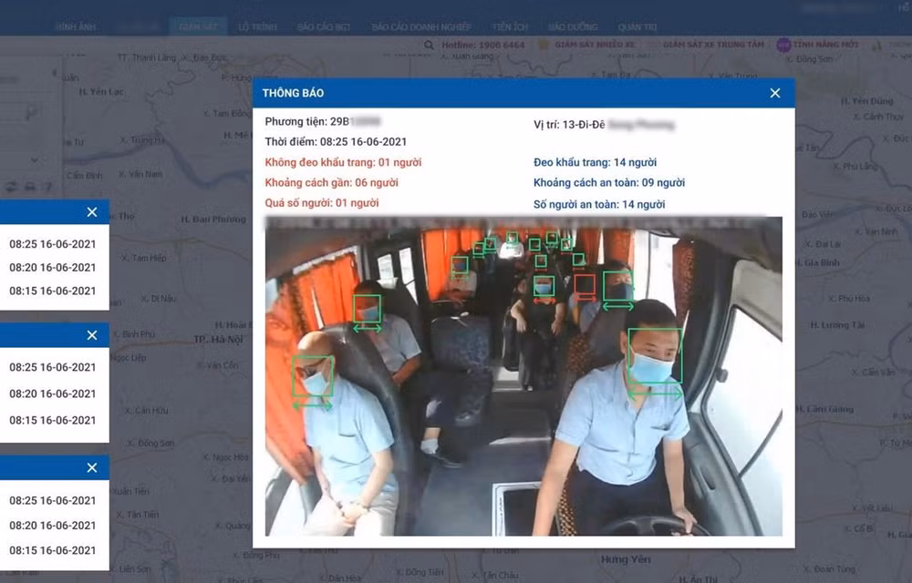 COVID-19: Aplican tecnología de inteligencia artificial en transporte público en Vietnam ảnh 1