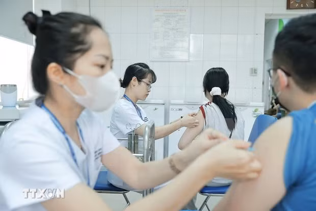 Millones de niños vietnamitas son protegidos por vacunación ảnh 1 Millones de niños vietnamitas son protegidos por vacunación ảnh 1