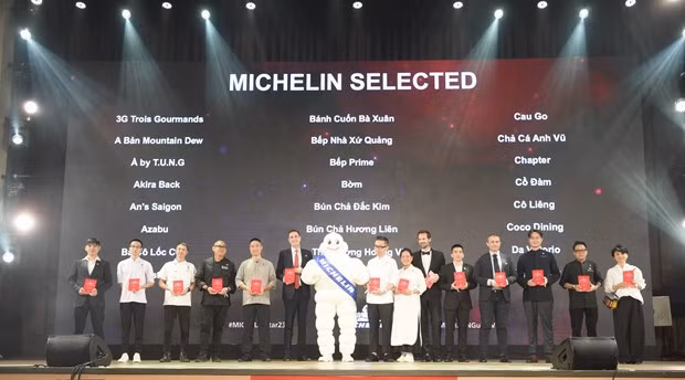 Guía Michelin honra por primera vez a 103 restaurantes vietnamitas ảnh 1