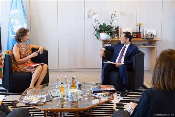 Directora general de UNESCO destaca aportes de Vietnam ảnh 1