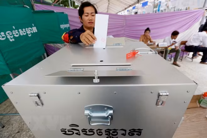 Comité Electoral Nacional no detecta irregularidades en elecciones generales en Camboya ảnh 1