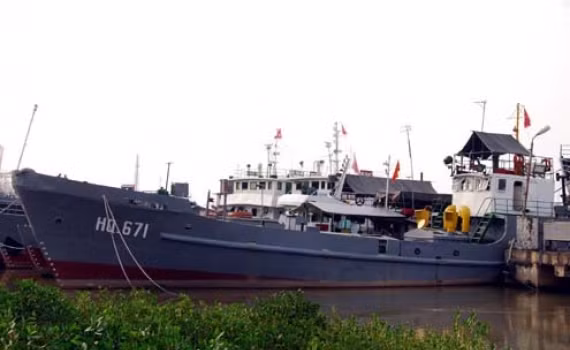 Buque HQ 671 de Vietnam reconocido como tesoro nacional ảnh 1 Buque HQ 671 de Vietnam reconocido como tesoro nacional ảnh 1