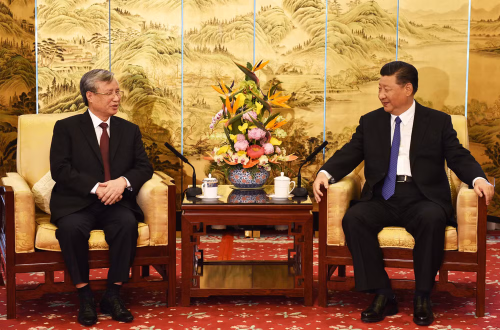 Dirigente partidista de Vietnam se reúne con Xi Jinping ảnh 1