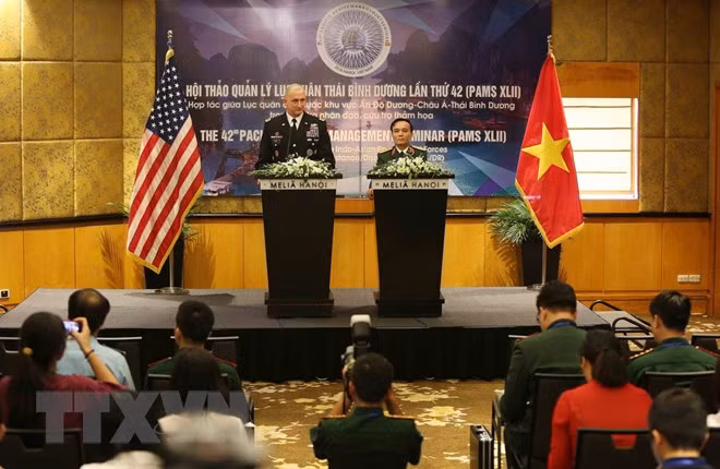 Inauguran en Hanoi Seminario sobre la gestión de los ejércitos del Pacífico ảnh 1