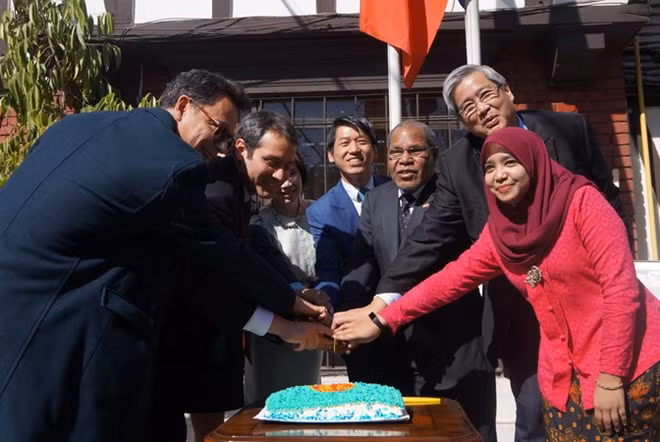Embajada de Vietnam en Chile conmemora aniversario de ASEAN ảnh 1
