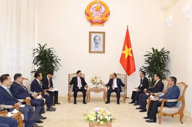 Premier de Vietnam propone mayor cooperación entre empresas de su país y Corea del Sur ảnh 1