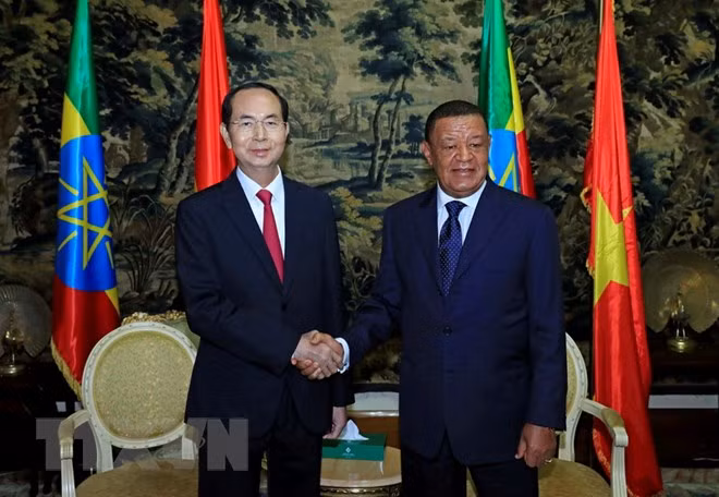  Vietnam y Etiopía debaten medidas para agilizar lazos multifacéticos binacionales ảnh 1