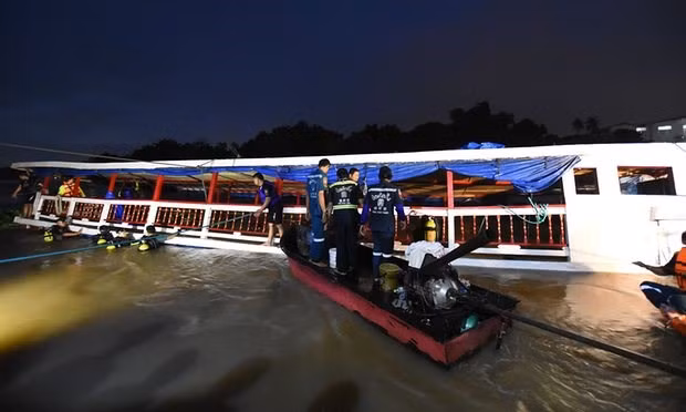 Tailandia eleva a 29 número de muertos en accidente de barco ảnh 1