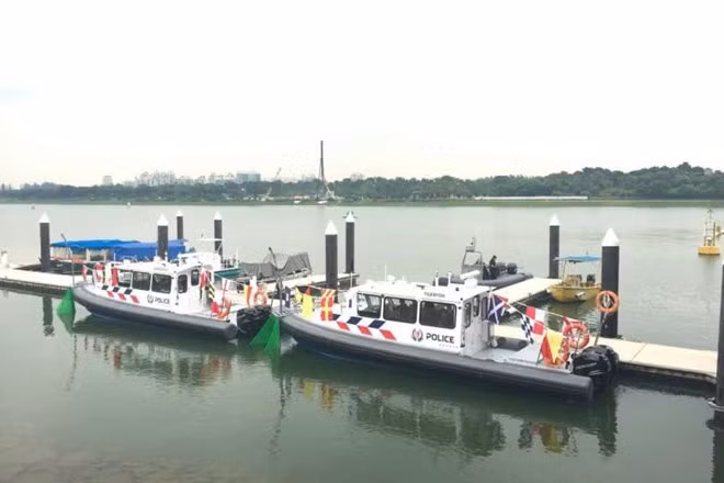 Guardia costera de Singapur tiene otros dos barcos patrulleros ảnh 1
