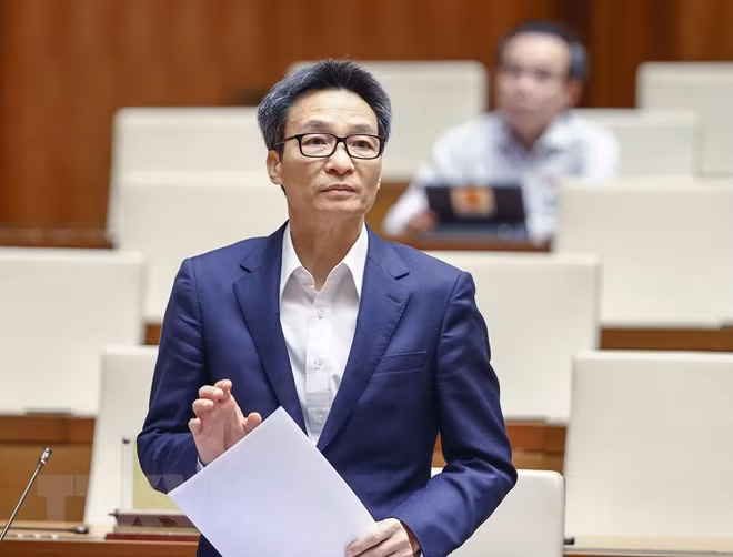 Parlamento vietnamita realiza sesiones de interpelación sobre transformación digital ảnh 1
