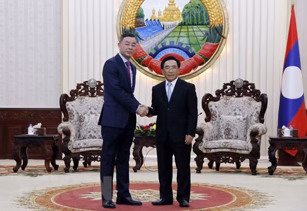 Delegación de Auditoría Estatal de Vietnam continúa actividades de trabajo en Laos ảnh 2