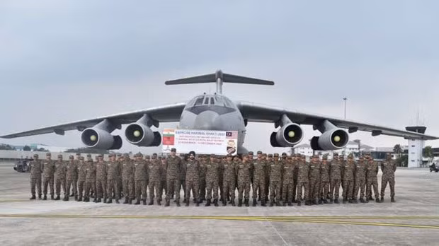 India y Malasia realizan ejercicio militar conjunto ảnh 1