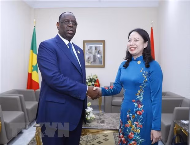 Vicepresidenta de Vietnam sostiene encuentros con líderes mundiales ảnh 2
