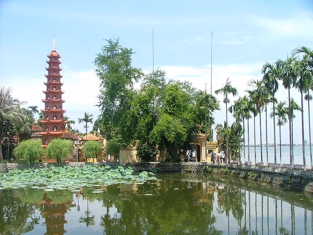 Pagoda Tran Quoc, una reliquia milenaria ảnh 1