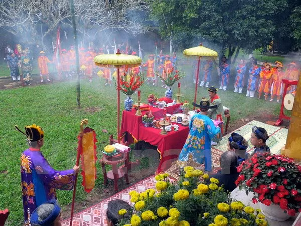 Revive rito tradicional del Tet en ciudadela imperial de Hue ảnh 1