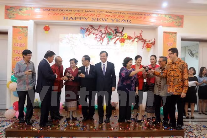 Vietnamitas en ultramar festejan por Año Nuevo Lunar ảnh 3