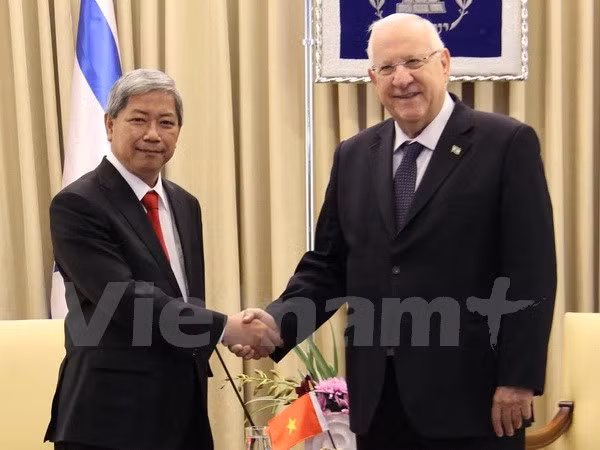 Presidente de Israel desea intensificar lazos con Vietnam ảnh 1