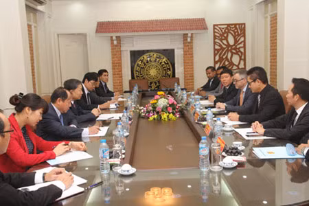 Visita Vietnam ejecutivo de Microsoft ảnh 1