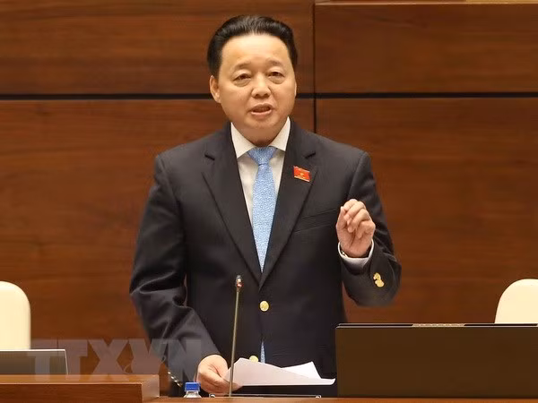 Parlamentarios vietnamitas satisfechos con interpelación del ministro de Recursos Humanos y Medio Ambiente ảnh 1