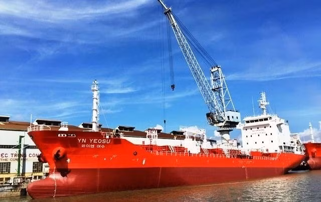 Vietnam entrega el primer barco carguero de seis mil 500 tonelada a Corea del Sur ảnh 1 Vietnam entrega el primer barco carguero de seis mil 500 tonelada a Corea del Sur ảnh 1