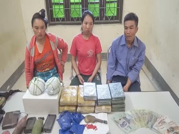 Desmantelan red de tráfico de drogas en frontera Vietnam-Laos ảnh 1 Desmantelan red de tráfico de drogas en frontera Vietnam-Laos ảnh 1
