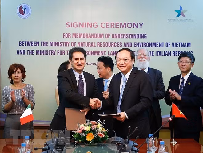 Vietnam e Italia colaboran en medio ambiente y adaptación al cambio climático ảnh 1