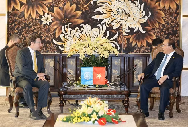 Premier vietnamita elogia apoyo del PNUD a su país ảnh 1 Premier vietnamita elogia apoyo del PNUD a su país ảnh 1