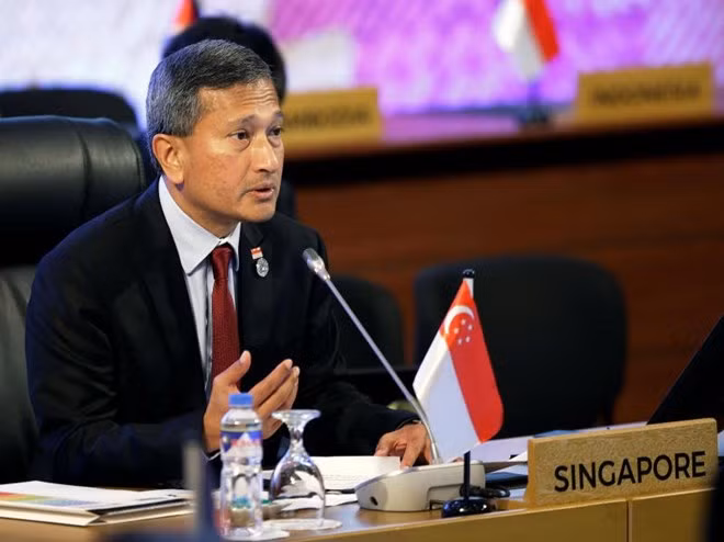 Canciller de Singapur visita Corea del Norte en vísperas de la cumbre Trump-Kim ảnh 1 Canciller de Singapur visita Corea del Norte en vísperas de la cumbre Trump-Kim ảnh 1