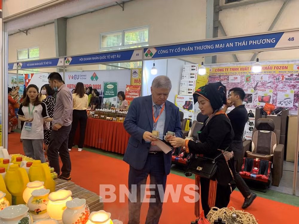 Inauguran Feria Internacional de Comercio de Vietnam 2021 ảnh 1 Inauguran Feria Internacional de Comercio de Vietnam 2021 ảnh 1