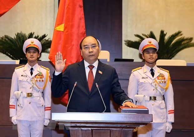 Felicitan líderes mundiales a recién elegidos dirigentes de Vietnam ảnh 1