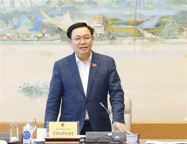 Presidente del Parlamento vietnamita se postula entre candidatos de ciudad de Hai Phong ảnh 1