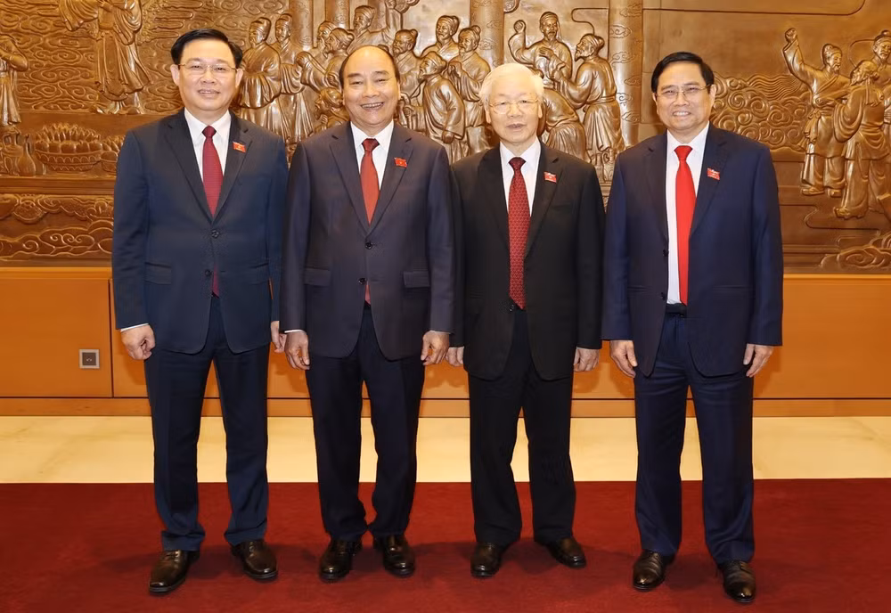 Continúan llegando cartas de felicitación a nuevos dirigentes de Vietnam ảnh 1 Continúan llegando cartas de felicitación a nuevos dirigentes de Vietnam ảnh 1