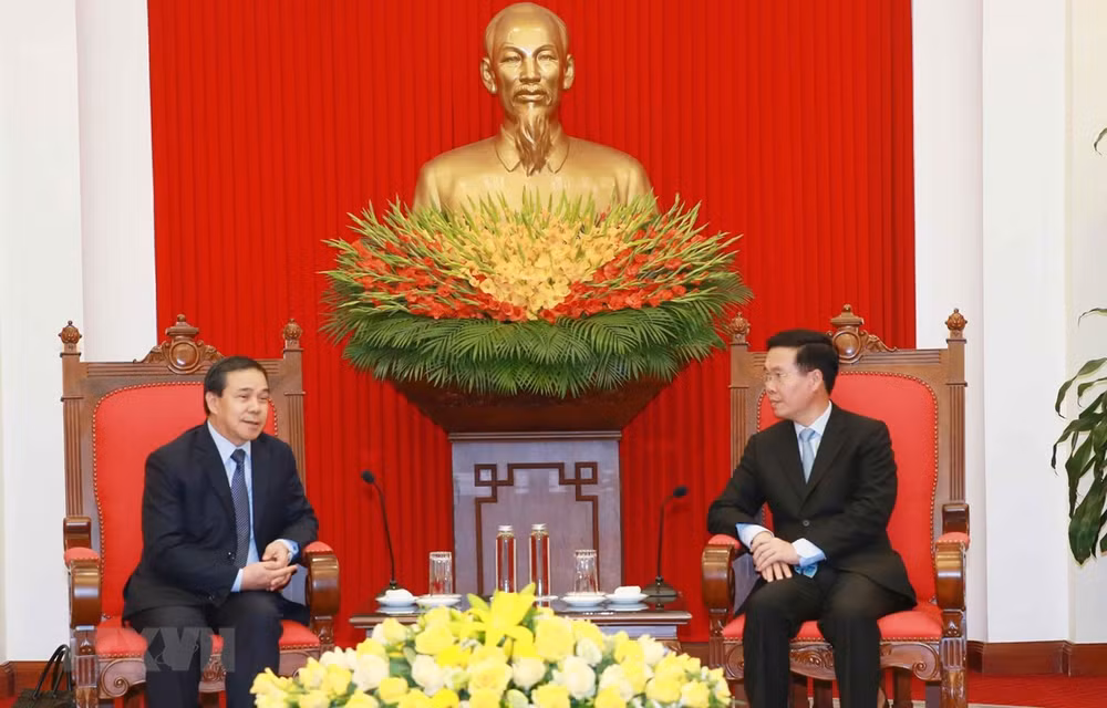 Reafirma Vietnam apoyo consecuente a Laos ảnh 1