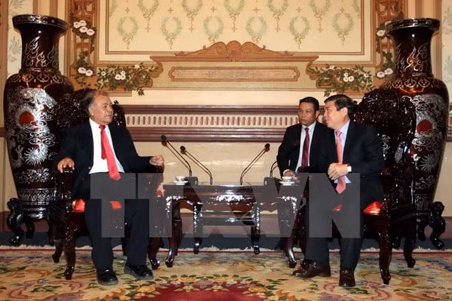 Delegación de Partido de Trabajo de México visita Ciudad Ho Chi Minh ảnh 1