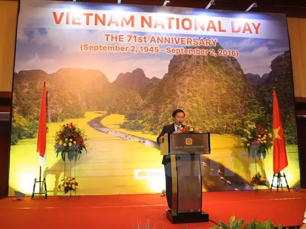 En extranjero efectúan distintas actividades por Día Nacional de Vietnam ảnh 1