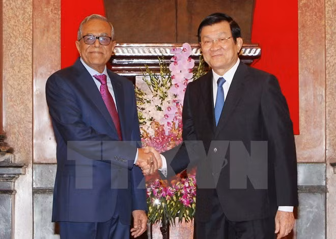 Líderes destacan amplio espacio para cooperación Vietnam – Bangladesh ảnh 1 Líderes destacan amplio espacio para cooperación Vietnam – Bangladesh ảnh 1