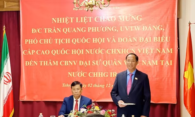 Vietnam e Irán robustecen relaciones de cooperación multifacética ảnh 2