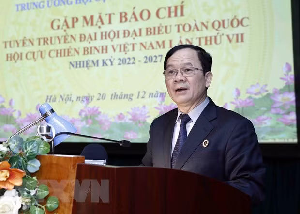 Efectuarán el VII Congreso de Asociación de Veteranos de Guerra de Vietnam a fines de diciembre ảnh 1 Efectuarán el VII Congreso de Asociación de Veteranos de Guerra de Vietnam a fines de diciembre ảnh 1
