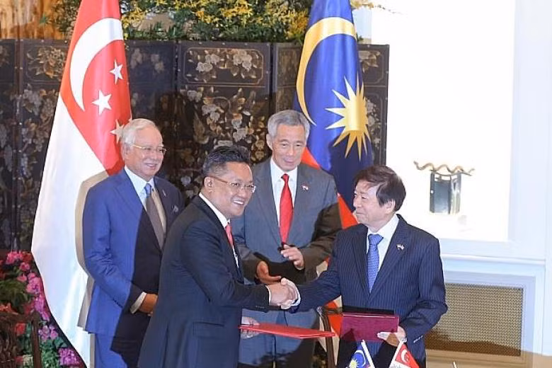 Singapur y Malasia firman acuerdo de transporte ảnh 1