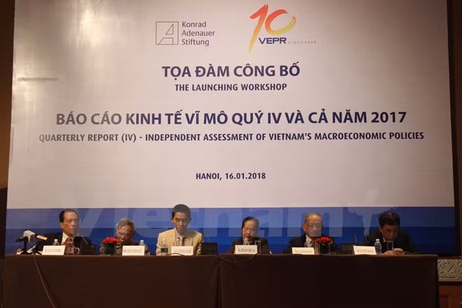 Pronostican a Vietnam un crecimiento económico del 6,65 por ciento en 2018 ảnh 1 Pronostican a Vietnam un crecimiento económico del 6,65 por ciento en 2018 ảnh 1