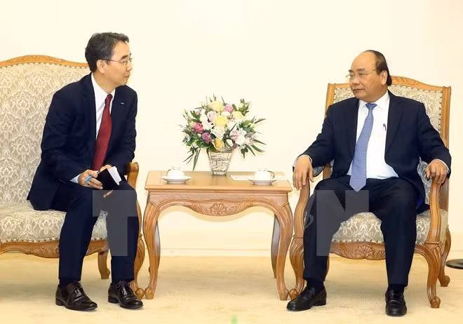 Premier de Vietnam recibe al director general de Doosan Vina ảnh 1