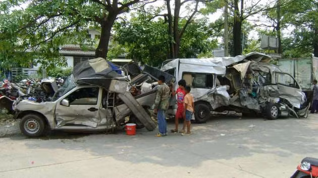 Tailandia: unos 300 muertos por accidentes de tránsito en vísperas del 2018 ảnh 1 Tailandia: unos 300 muertos por accidentes de tránsito en vísperas del 2018 ảnh 1