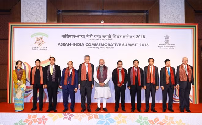 Emiten Declaración de Delhi sobre relación entre ASEAN y la India ảnh 1